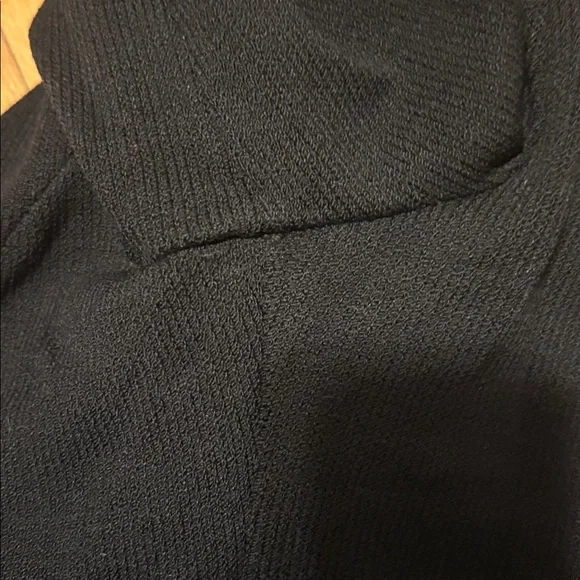 St.John collection Black Cropped Blazer with Gold Accents - Picture 8 of 16